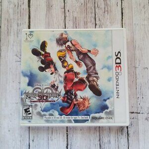 Kingdom Hearts 3D: Dream Drop Distance Nintendo 3DS Video Game and Case A+
